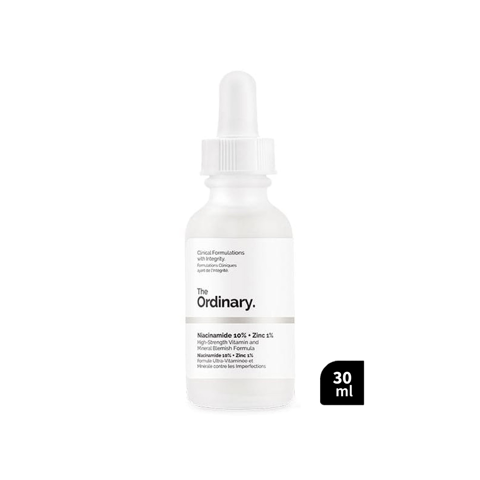 The Ordinary Niacinamide 10% + Zinc 1% High-Strength Vitamin and Mineral Blemish Formula (30 ml)