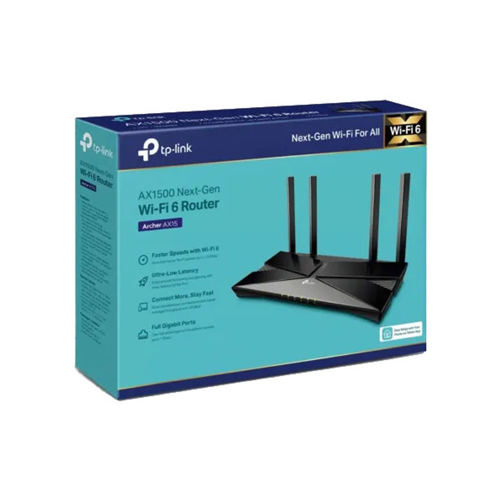 TP-Link Archer AX15 AX1500 Next-Gen Wi-Fi 6 Router
