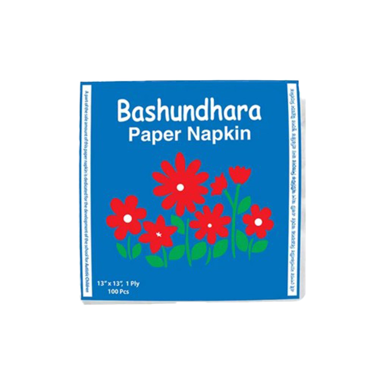 Bashundhara Paper Napkin (100 Pcs)