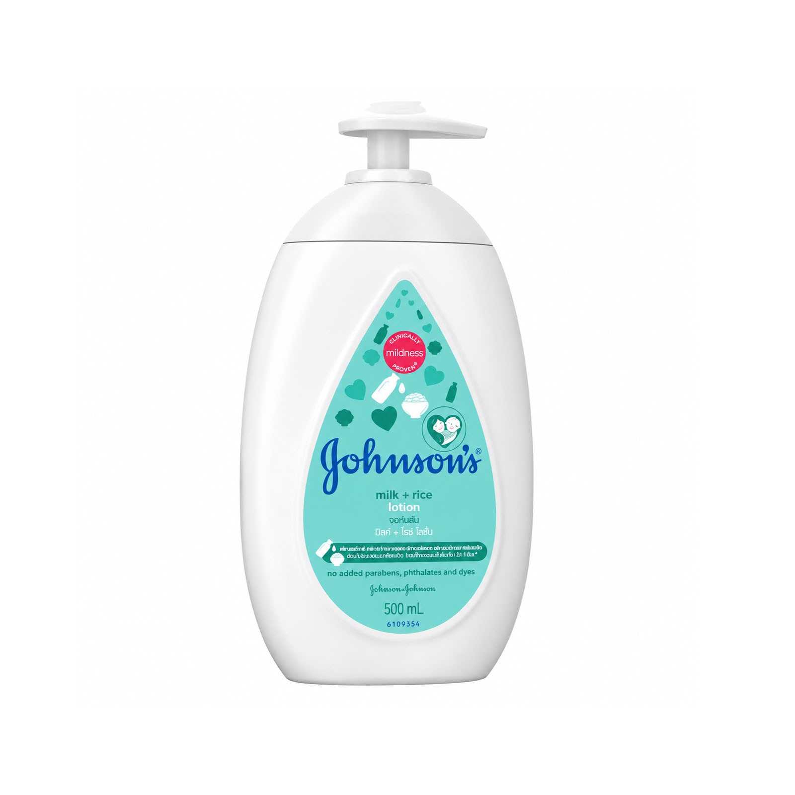 Johnson's Milk + Rice Lotion (500 ml)