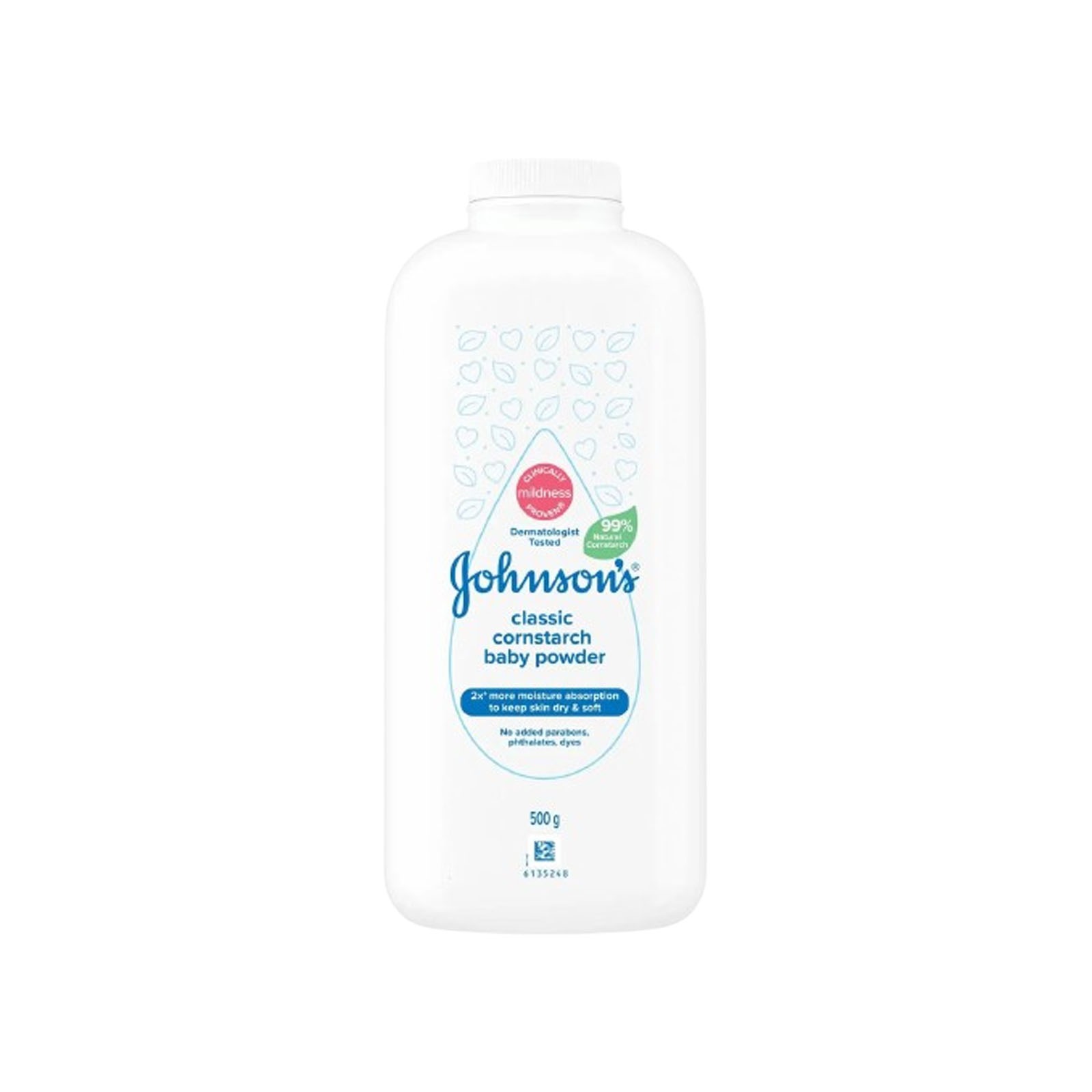 Johnson's Classic Cornstarch Baby Powder (500 g)