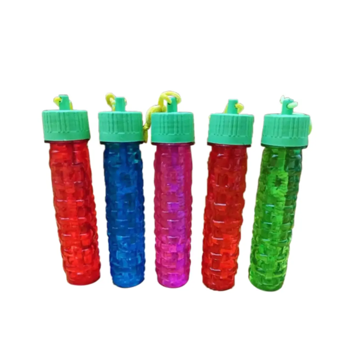 Multicolor Magic Soap Bubble Stick Tube Set