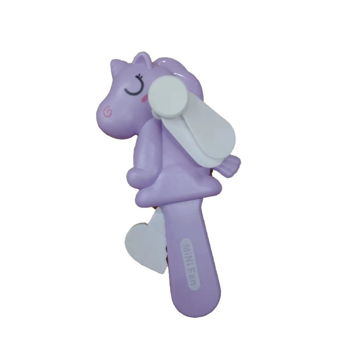 Unicorn Hand-Press Mini Fan Toy for Kids