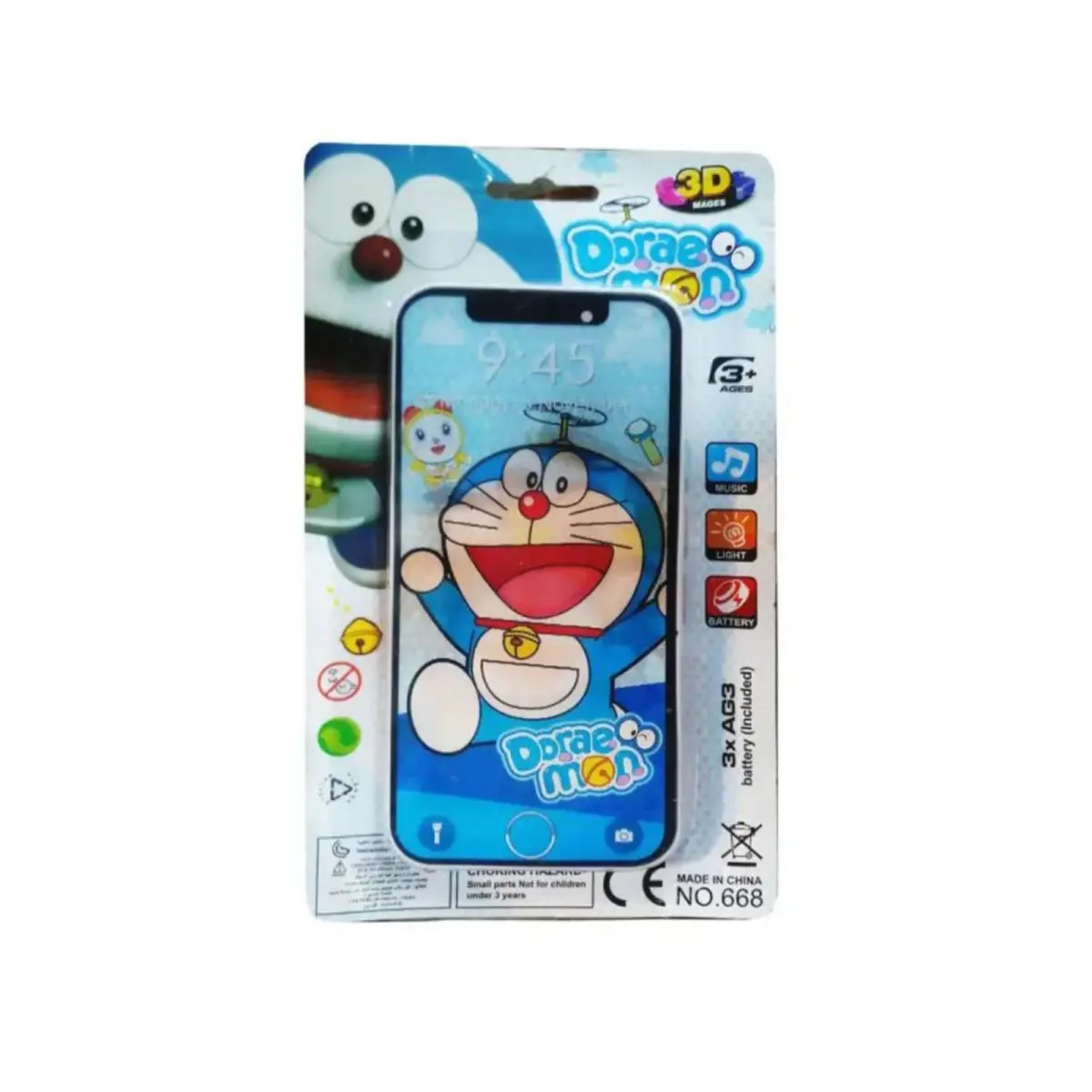 Doraemon 3D Musical & Lighting Toy Smartphone
