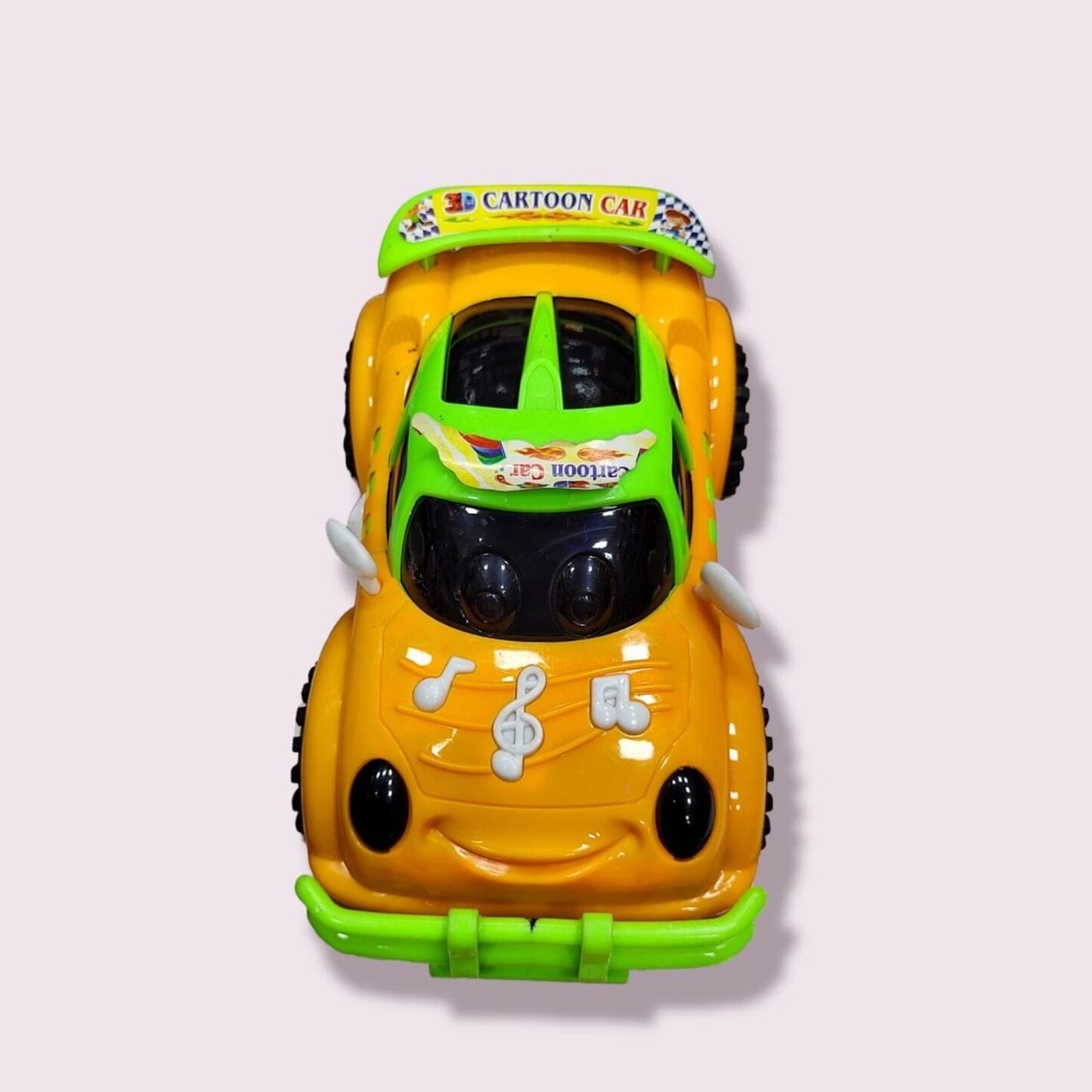 3D Music & Light Cartoon Toy Car