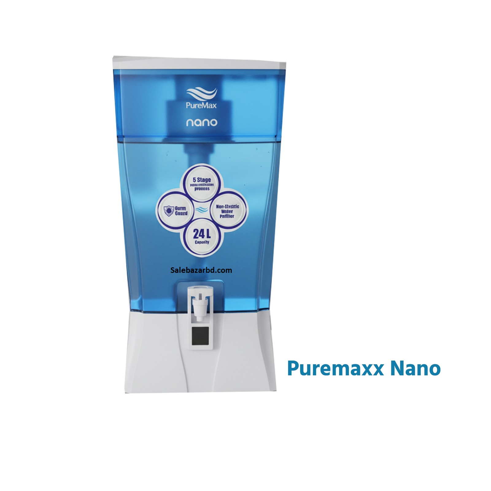PureMaxx Nano 24L Non-Electric Water Purifier