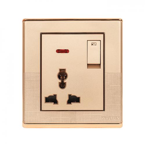 WF3PS 3 Pin Socket With Switch