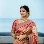 or Tissue Katan Silk Sari