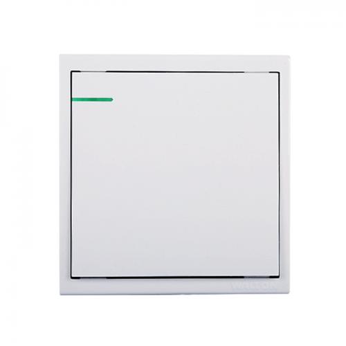 WT1GS1W (White)  1 Gang Switch-1 Way