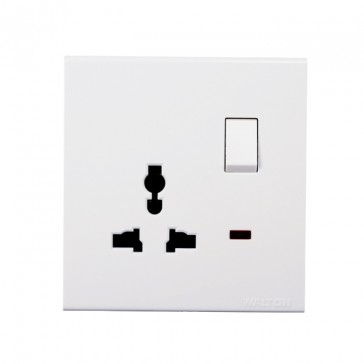 WT3PSW (White)  3 Pin Universal Socket