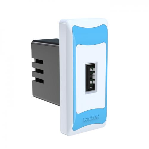 USB Charging Socket- P1USB Sky Blue