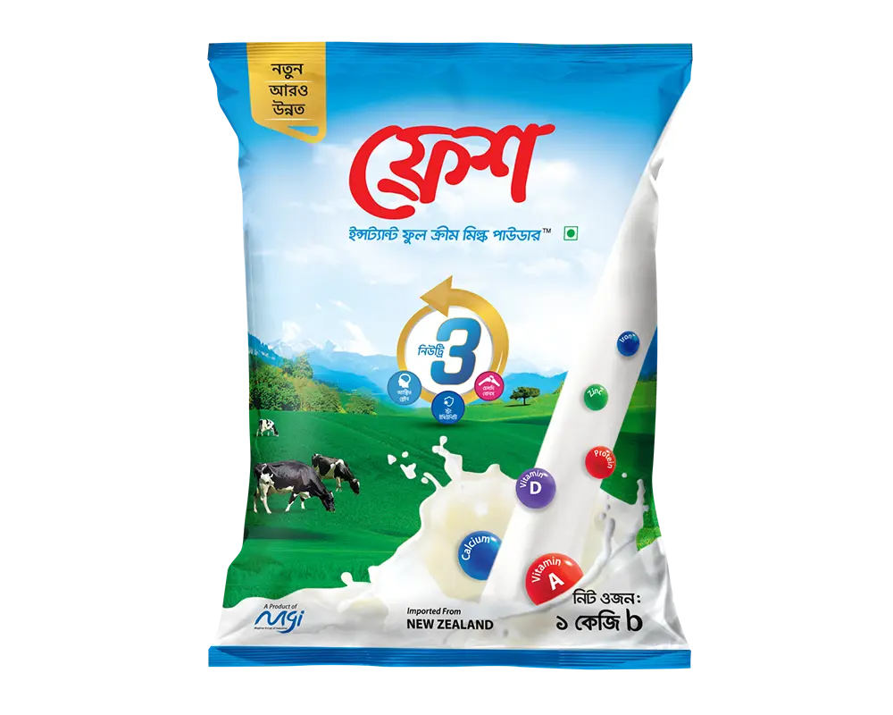 Fresh Instant Full Cream Milk Powder 1000gm