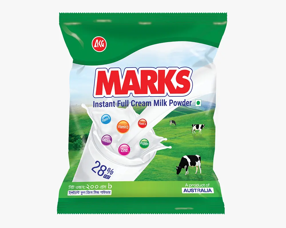 MARKS Instant Full Cream Milk Powder 200gm