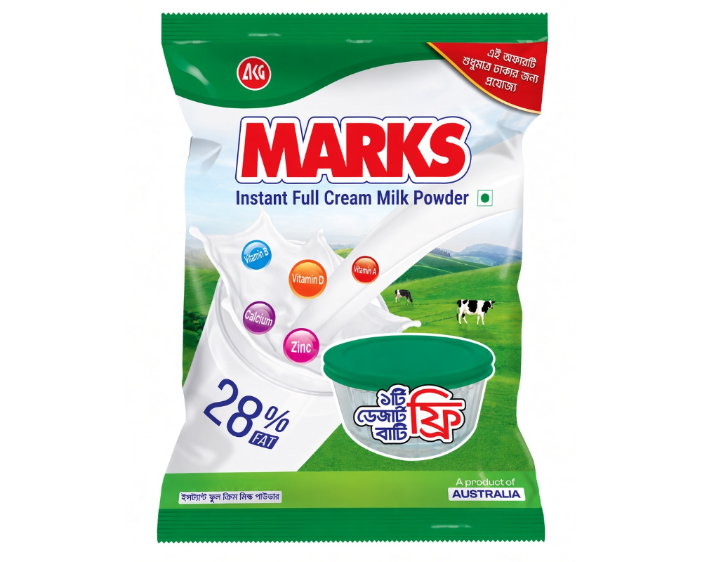 MARKS Instant Full Cream Milk Powder 500gm