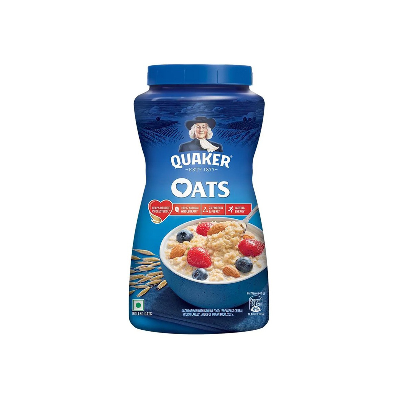 Quaker Rolled Oats Jar (1 kg)