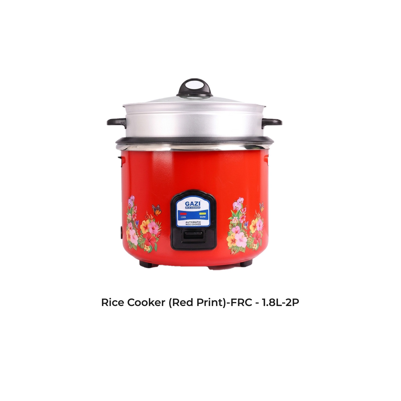 Gazi Rice Cooker (Red Print)-FRC-1.8L-2P