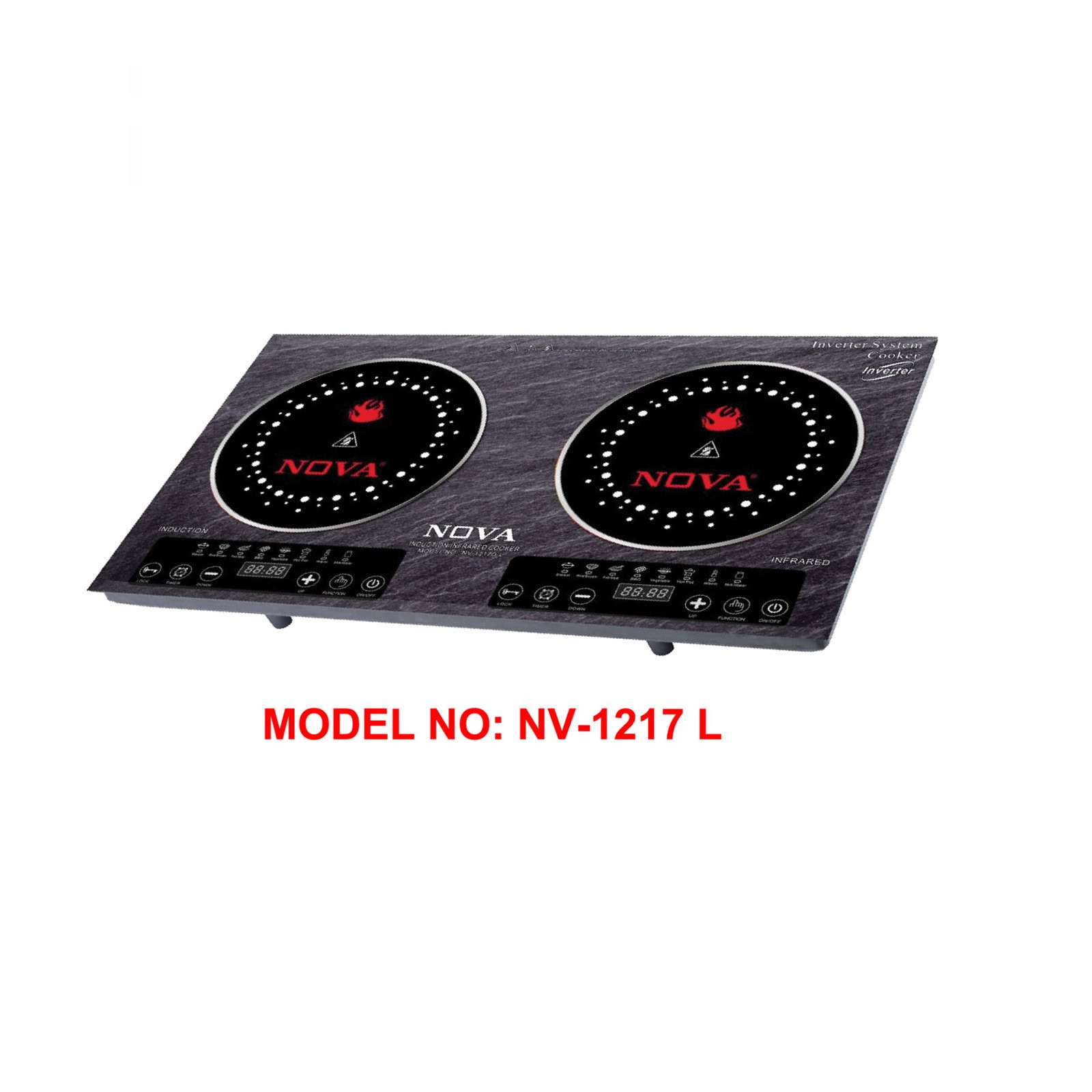 NOVA NV-1217-L Infrared Cooker