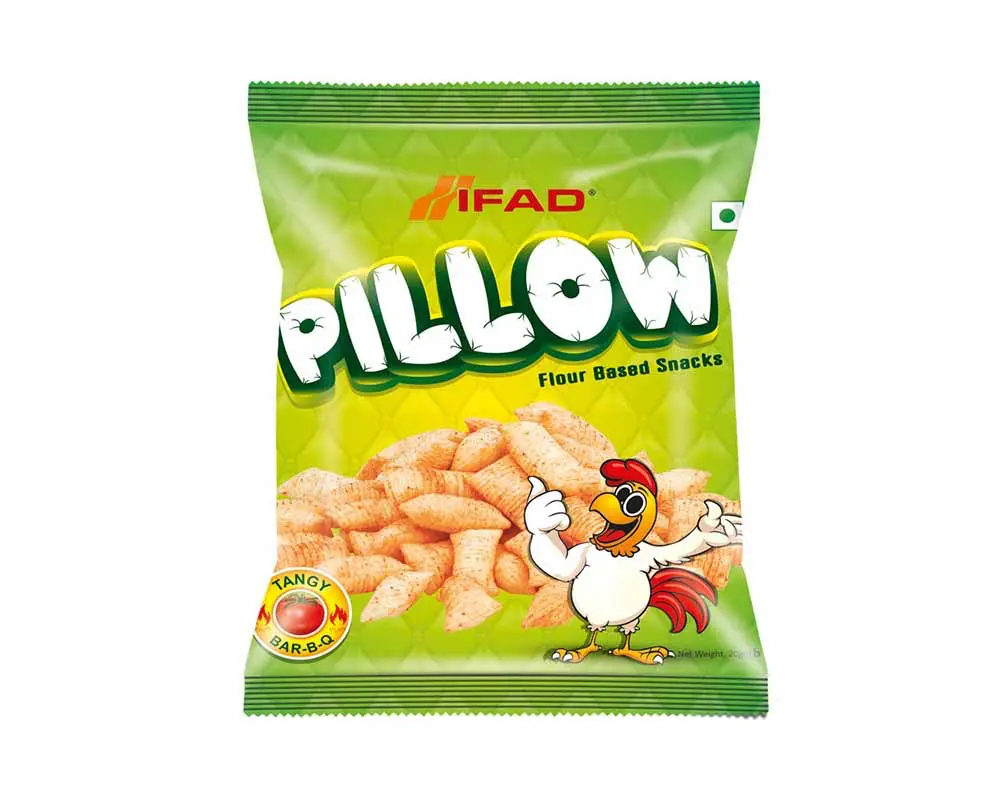 IFAD Pillow Tangy BBQ Chips 36gm