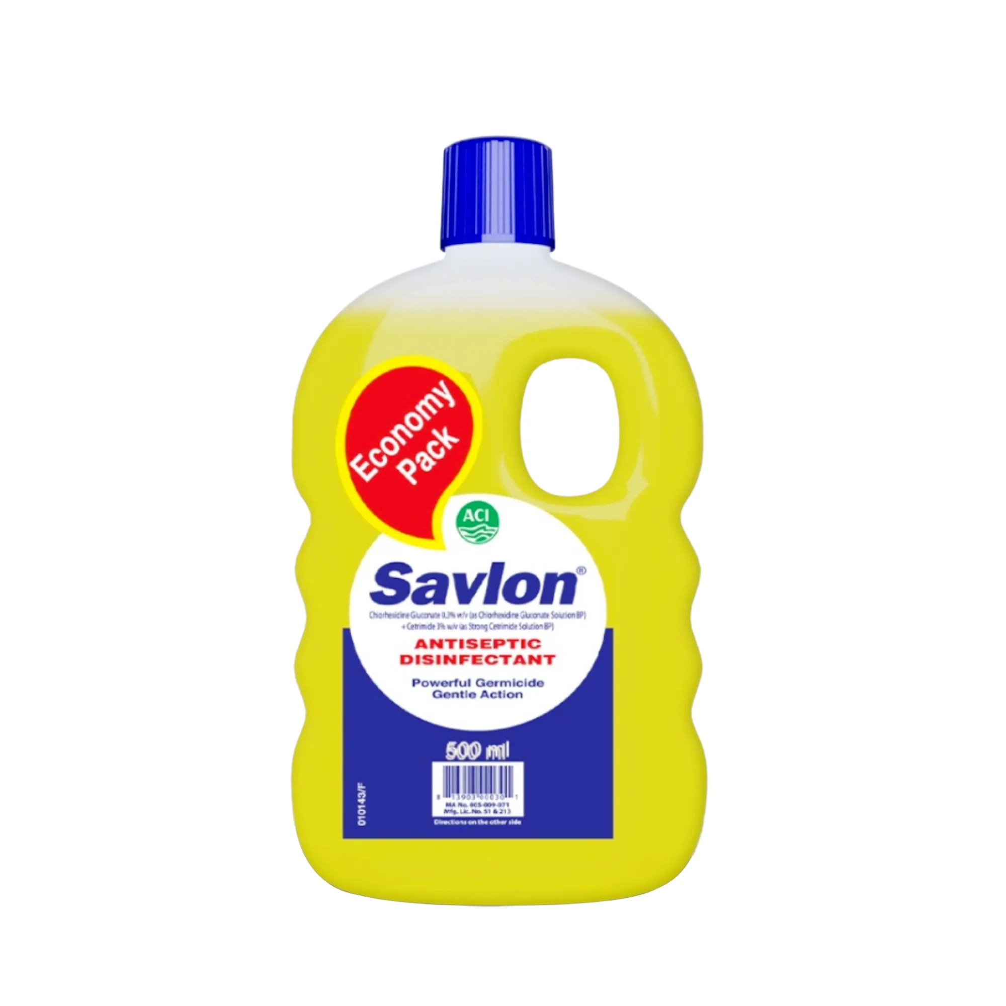 ACI Savlon Antiseptic Disinfectant Liquid (Economy Pack) – 500 ml