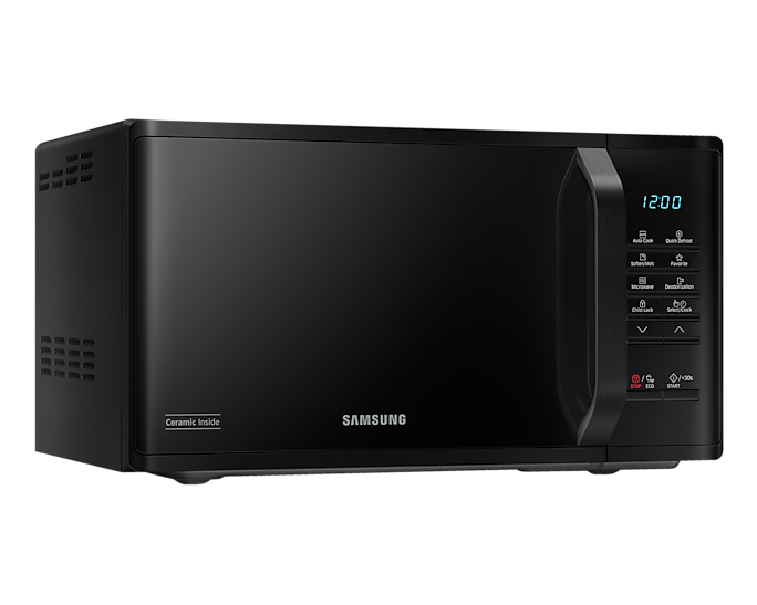 Samsung MS23K3513AK/D2 23L Solo Microwave Oven With Ceramic Enamel Cavity
