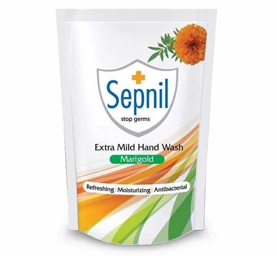 Sepnil Extra Mild Hand Wash Marigold Refill Pouch – 170ml