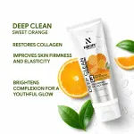 Nior Deep Clean Gel Face Wash Sweet Orange 100ml 2