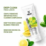 Nior Deep Clean Gel Face Wash Fresh Lemon 100ml 2