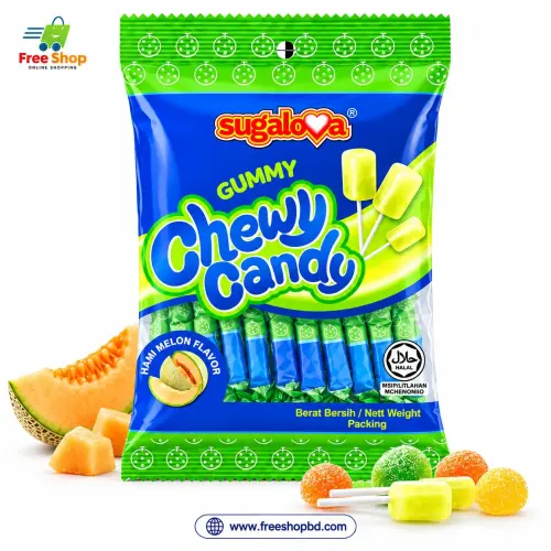 Sugalova Gummy Chewy Candy - Hami Melon Flavor