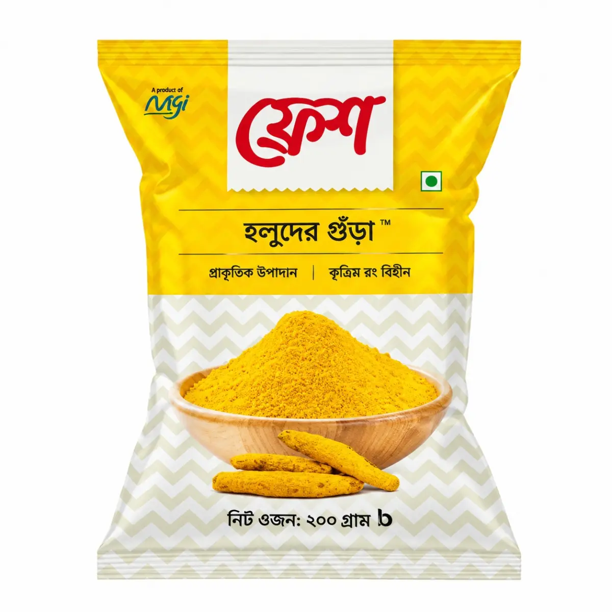 Fresh Turmeric Powder