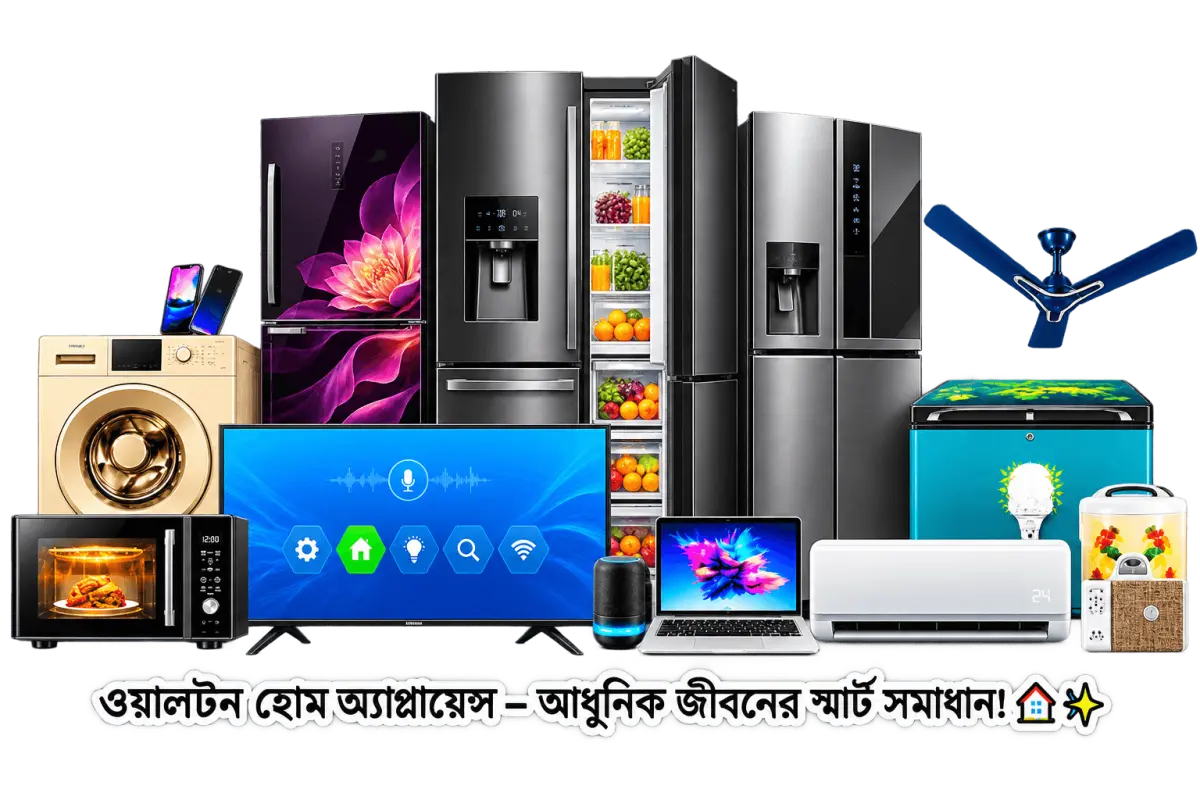 ওয়ালটন হোম অ্যাপ্লায়েন্স – আধুনিক জীবনের স্মার্ট সমাধান! 🏠✨