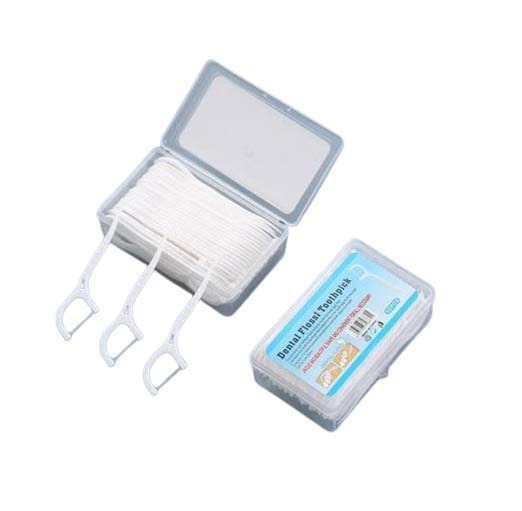 Dental Floss Toothpick Sticks with Portable Case (1box)