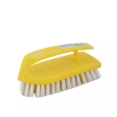 Heavy Duty Plastic Scrub Brush (Yellow)