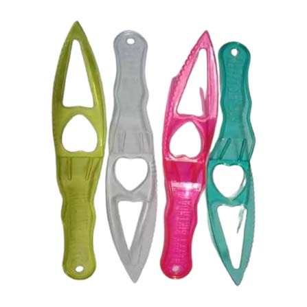 Colorful Plastic Birthday Cake Knife / Cutter Set (Assorted Colors)