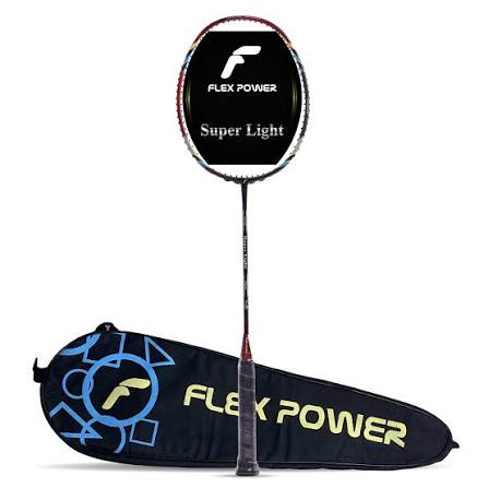 Flex Power Super Light Badminton Racket with Full Cover