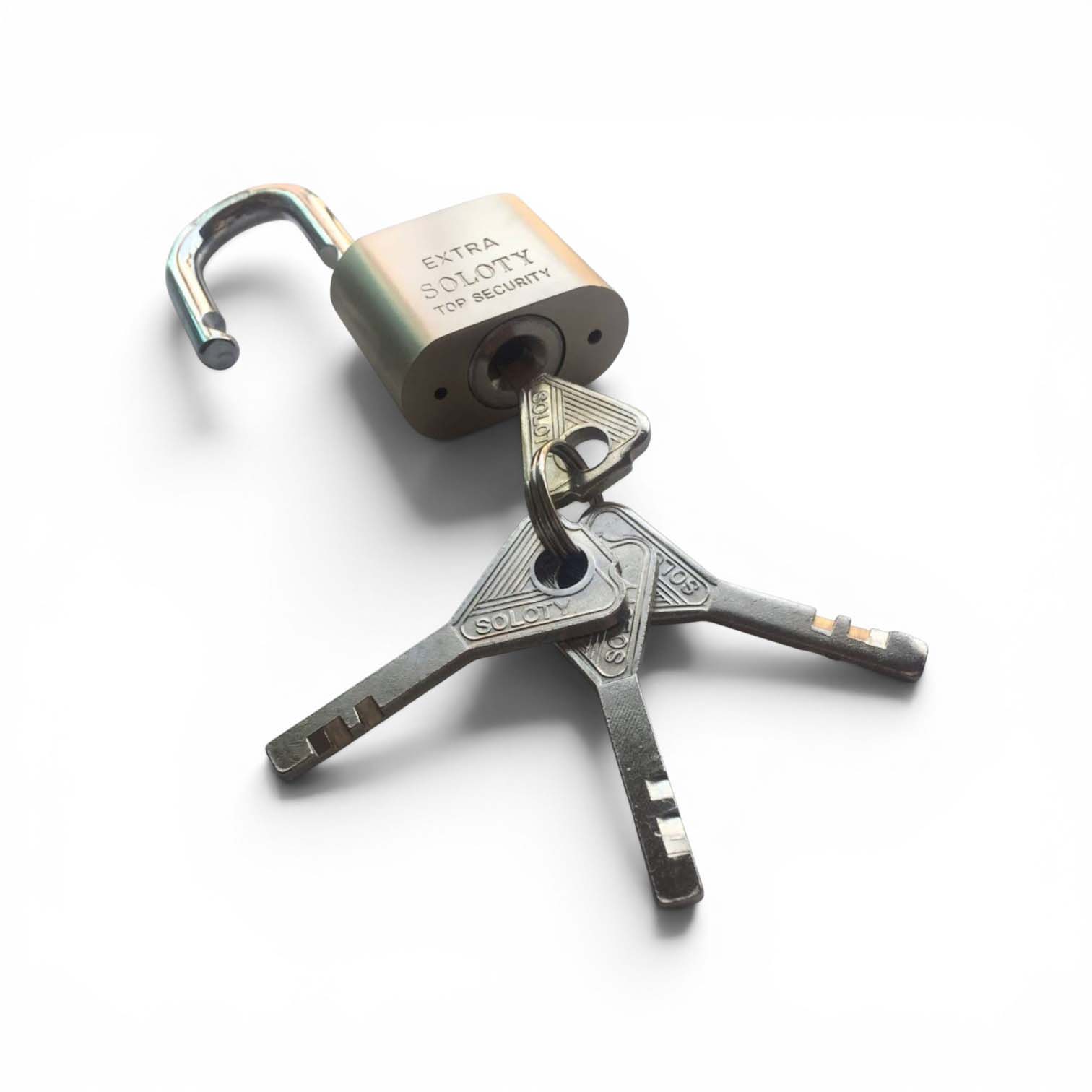 Soloty Top Security Padlock with Keys