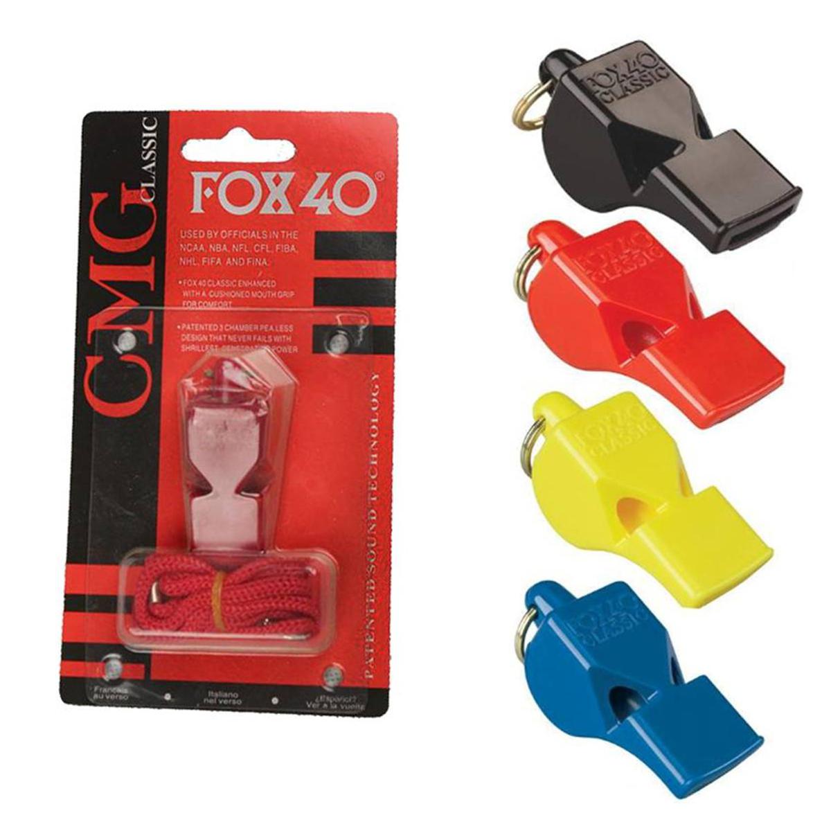 Fox 40 Classic CMG Whistle with Lanyard