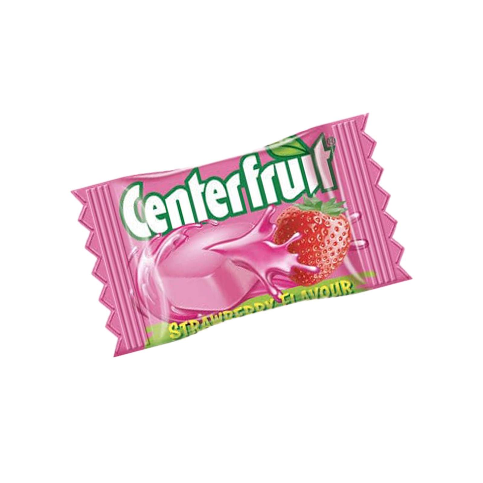Center Fruit Strawberry Flavour Bubble Gum