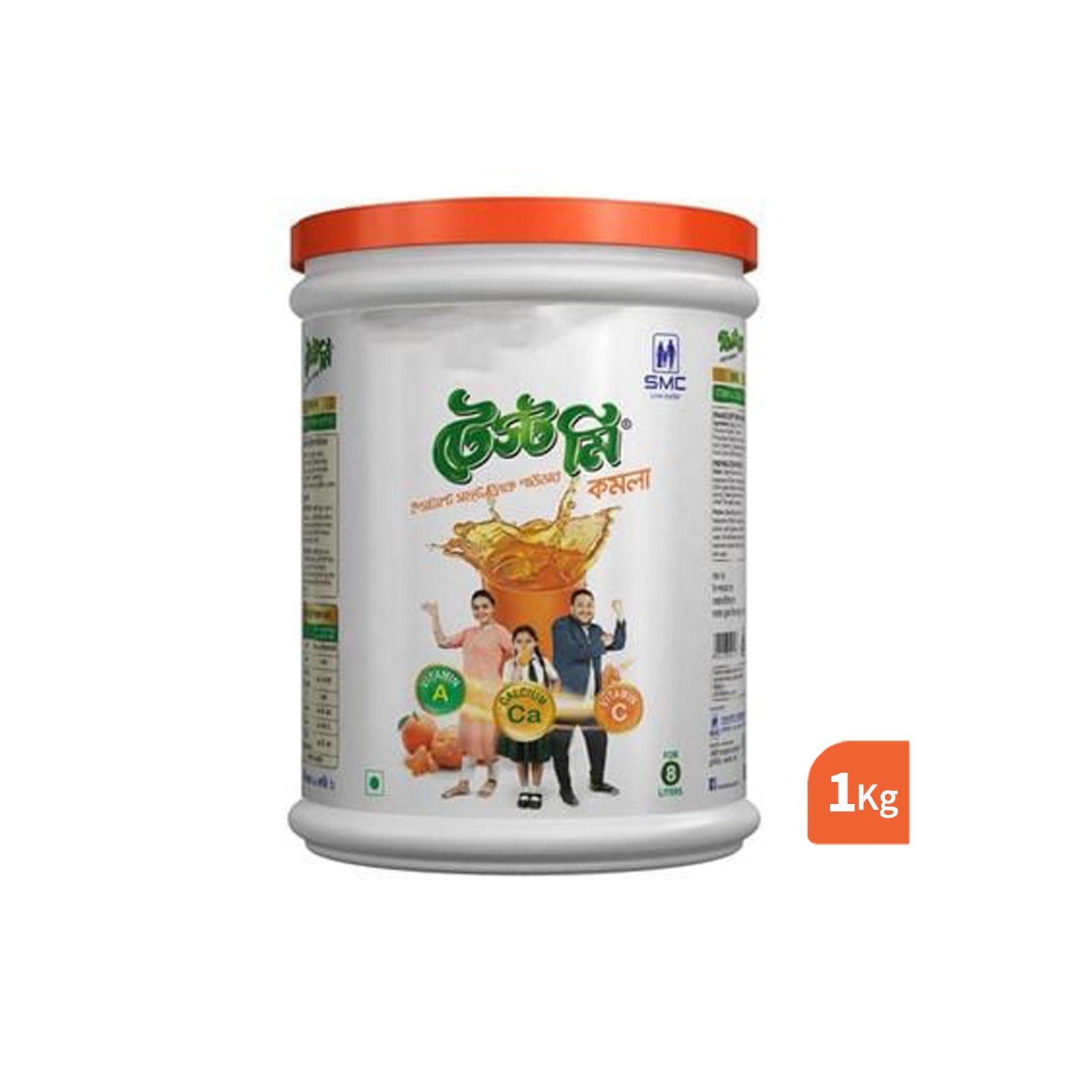 SMC Taste Me Orange Flavored Drink Mix Jar