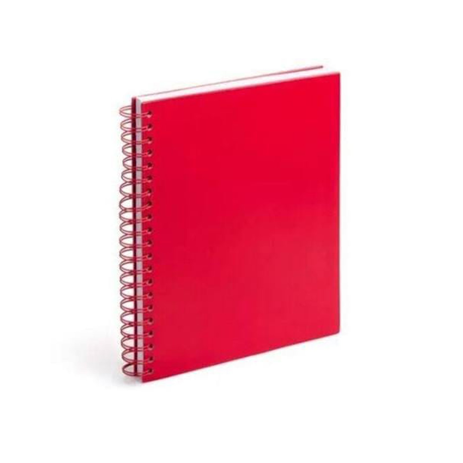 Red Cover Spiral Bound Notebook