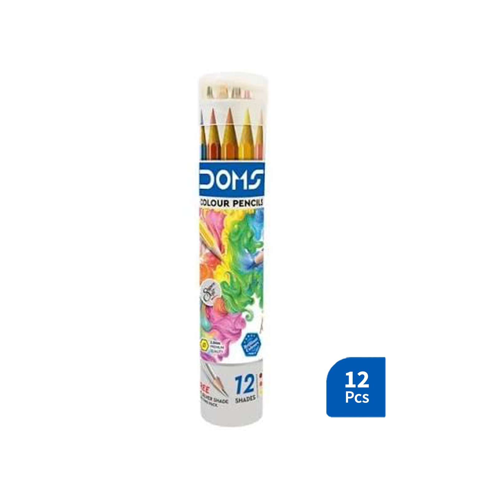 DOMS Colour Pencils Pack (12 Shades)