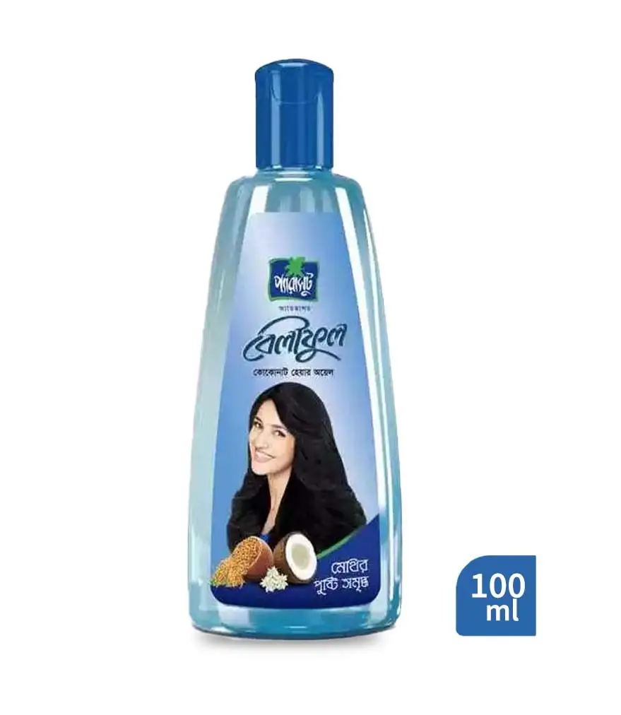 Parachute Advansed Beliphool Coconut Hair Oil (100 ml) – Light, Fragrant Oil for Thick & Shiny Hair!
